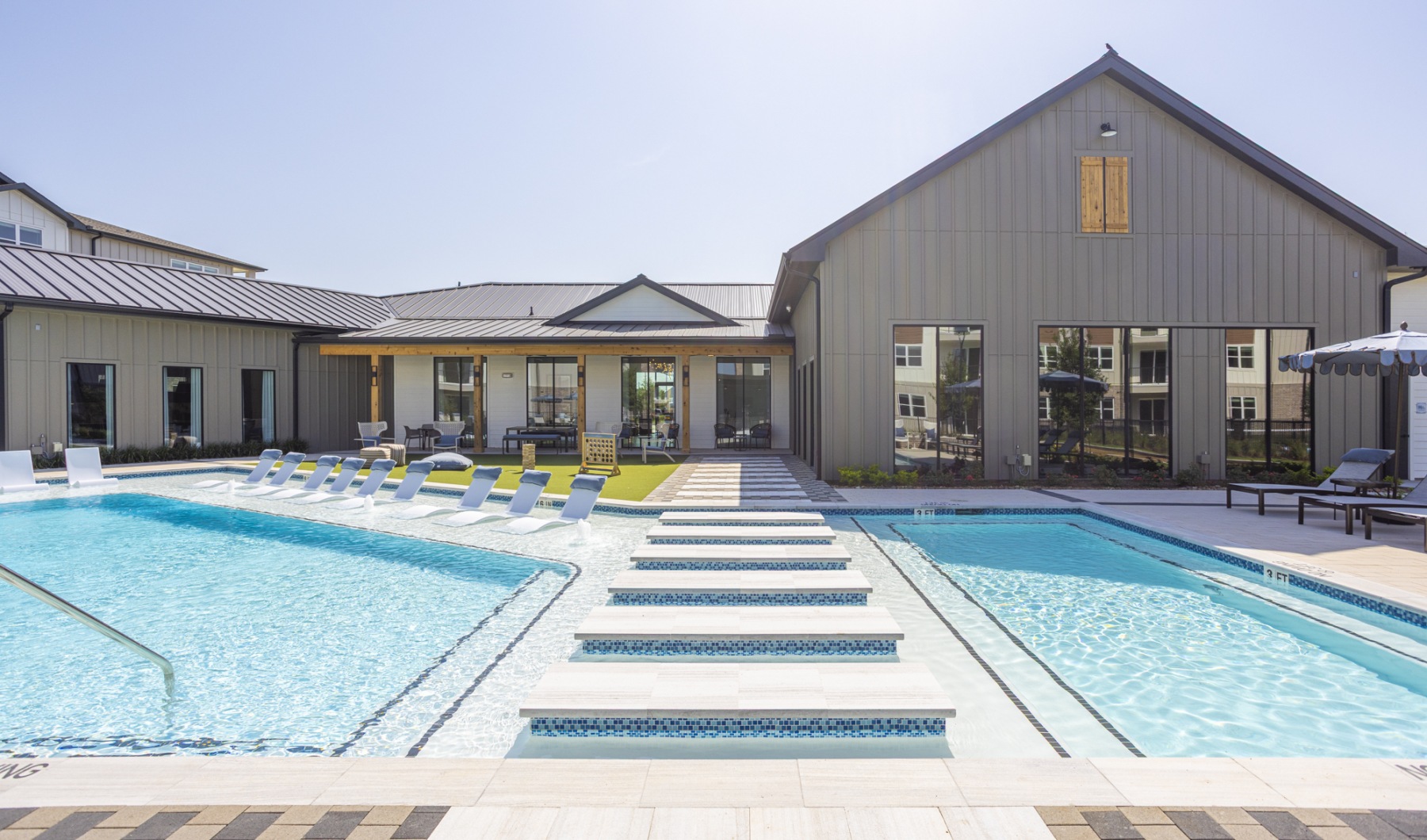 luxury style pool